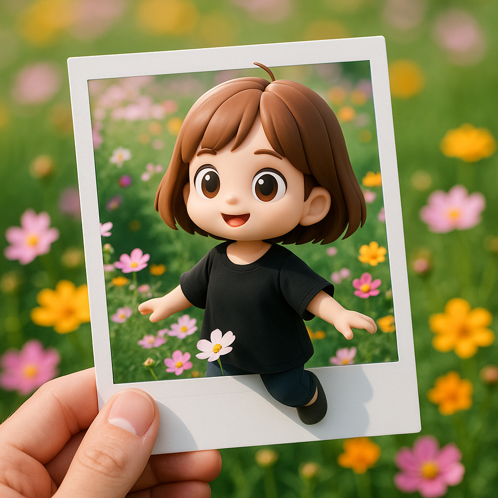 3D Q版人物立体相框